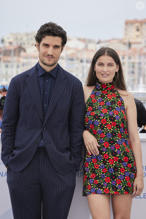 Louis Garrel, Laetitia Casta au photocall du film La croisade lors du 74ème festival international du film de Cannes le 12 juillet 2021 © Borde / Jacovides / Moreau / Bestimage 