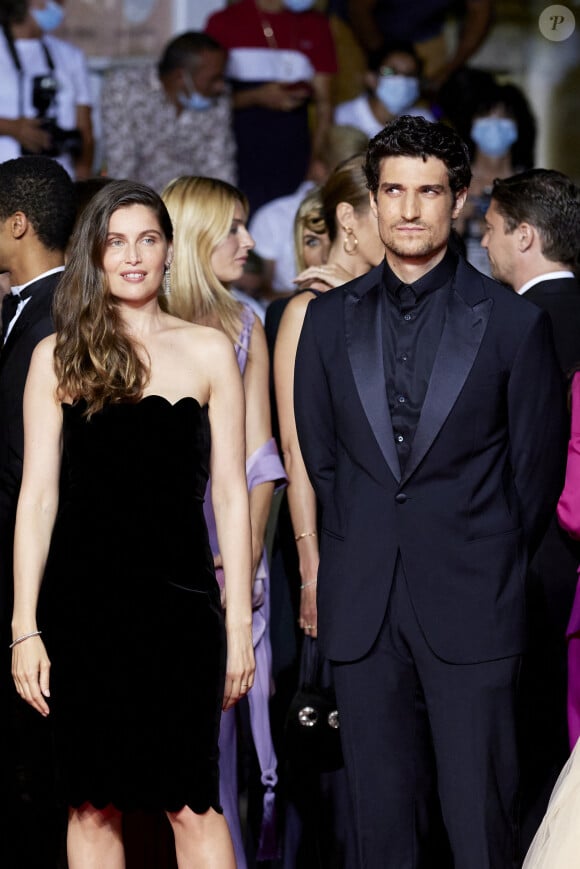 Laetitia Casta et son mari Louis Garrel - Montée des marches du film " Bac Nord " lors du 74ème Festival International du Film de Cannes. Le 12 juillet 2021 © Borde-Jacovides-Moreau / Bestimage 