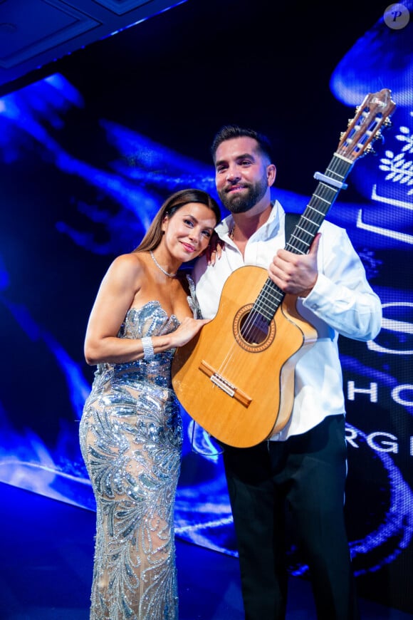 Exclusif - Eva Longoria, Kendji Girac - 12ème édition de la soirée Global Gift Gala à l'hôtel Four Seasons George V à Paris le 5 octobre 2024.