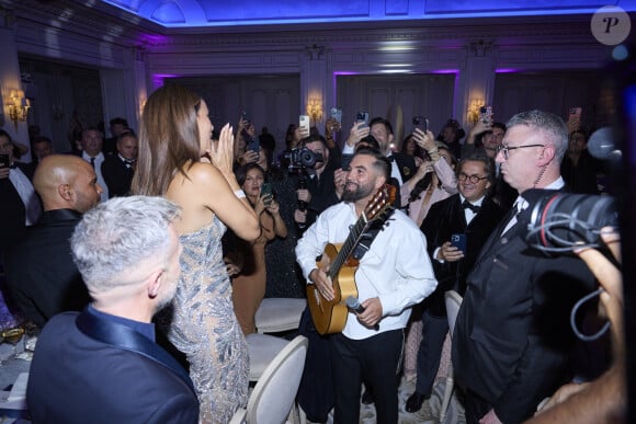 Exclusif - Eva Longoria, Kendji Girac - 12ème édition de la soirée Global Gift Gala à l'hôtel Four Seasons George V à Paris le 5 octobre 2024.