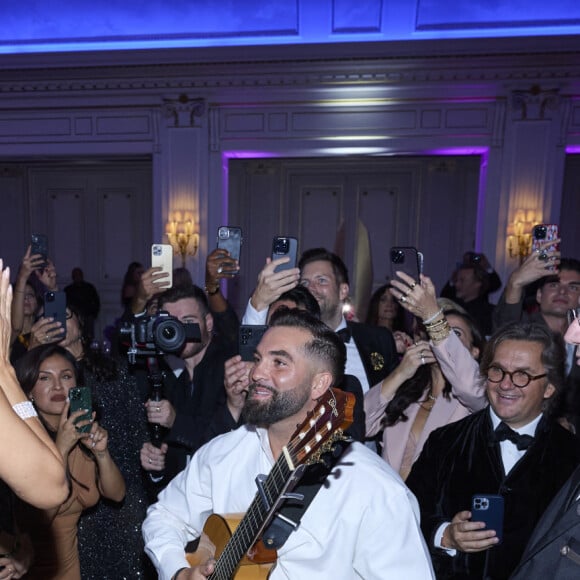 Exclusif - Eva Longoria, Kendji Girac - 12ème édition de la soirée Global Gift Gala à l'hôtel Four Seasons George V à Paris le 5 octobre 2024.