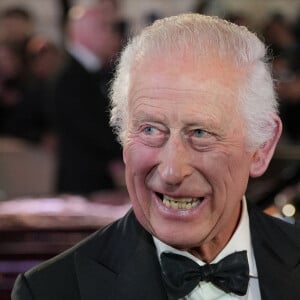 et contrairement aux apparences
Le roi Charles III d'Angleterre à son arrivée à la première du film "Gladiator II" à l'Odeon Leicester Square à Londres. Le 13 novembre 2024 