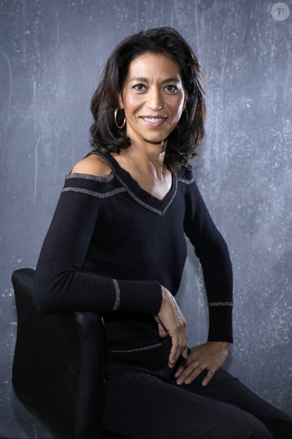 Exclusif - Portrait de Sabine Quindou (nouvelle présentatrice de l'émission "Thalassa"). Le 10 décembre 2020 © Cédric Perrin / Bestimage 