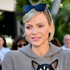 La princesse Charlene de Monaco a participé au chapiteau de Fontvieille, à Monaco, le 5 octobre 2024