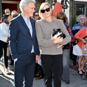 La princesse Charlene de Monaco et Chris DeRose ont participé au chapiteau de Fontvieille, à Monaco, le 5 octobre 2024