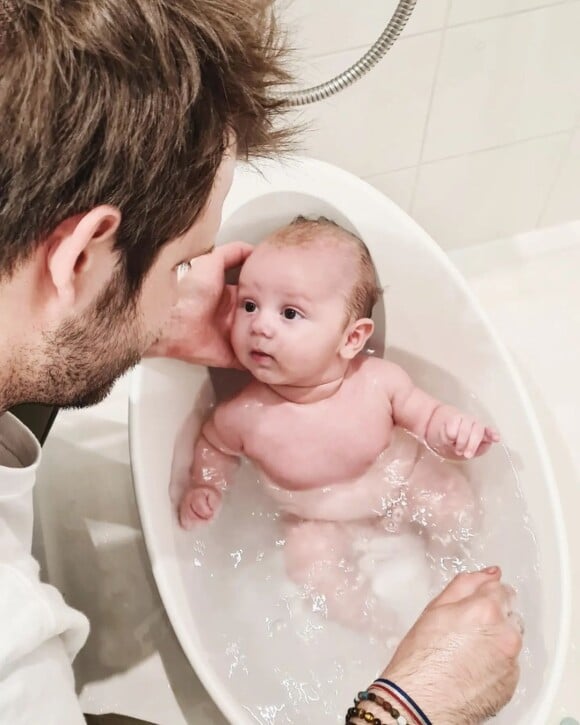 Alessandro Belmondo et son fils Vahé.