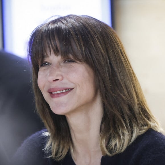 Sophie Marceau, pour la promotion de son livre "La Souterraine" publié chez Seghers au Festival du Livre de Paris 2023 au Grand Palais Éphémère - Paris le 22/04/2023 - © Jack Tribeca / Bestimage 