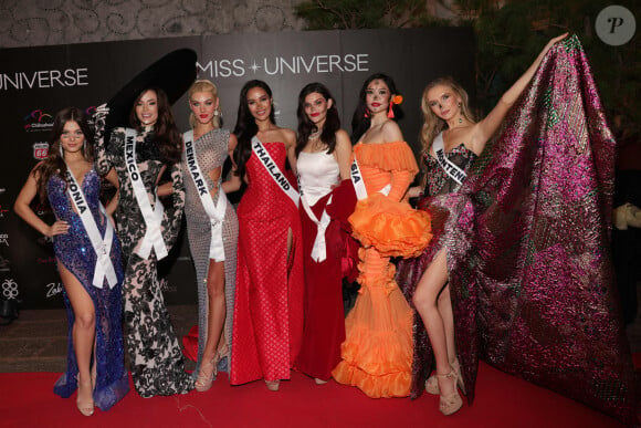 s'est dit ravie de son aventure où elle a fait de belles rencontres !
Plusieurs miss, dont Miss Danemark, lors de l'élection de Miss Univers à Mexico City au Mexique Credit Image: © Yamak Perea/eyepix via ZUMA Press Wire