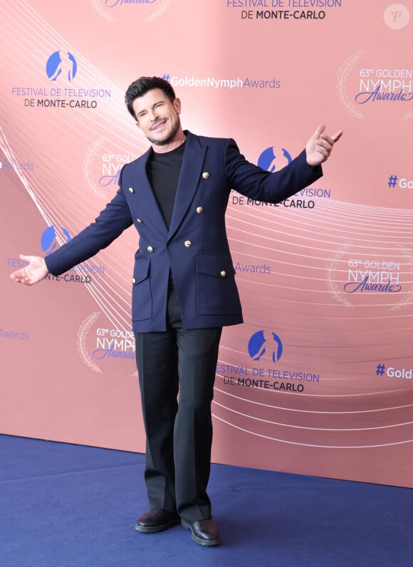 Vincent Niclo - Photocall et cérémonie de clôture de la 63ème édition du Festival de Télévision de Monte-Carlo (63rd Golden Nymph) au Grimaldi Forum à Monaco le 18 juin 2024. © Denis Guignebourg / Bestimage 