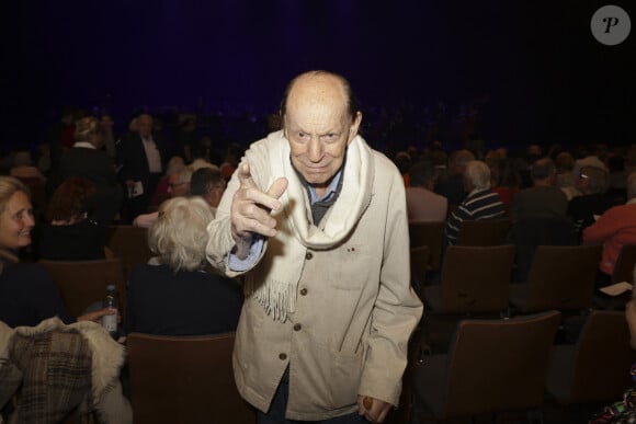 Charles Dumont  au concert d' Isabelle Boulay en hommage au 60ème anniversaire de la disparition d'Edith Piaf à la Seine Musicale à Boulogne-Billancourt le 17 octobre 2023. © Jack Tribeca / Bestimage 