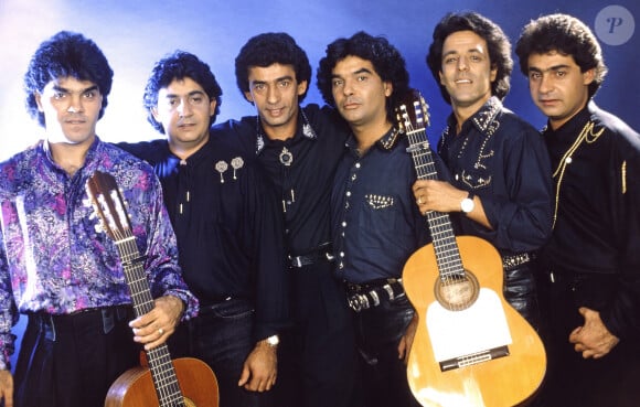 Les Gipsy Kings ont explosé en 1987
 
Exclusif - Rendez-vous avec les Gipsy Kings à Paris, le 14 décembre 1989. © Cédric Perrin/Bestimage