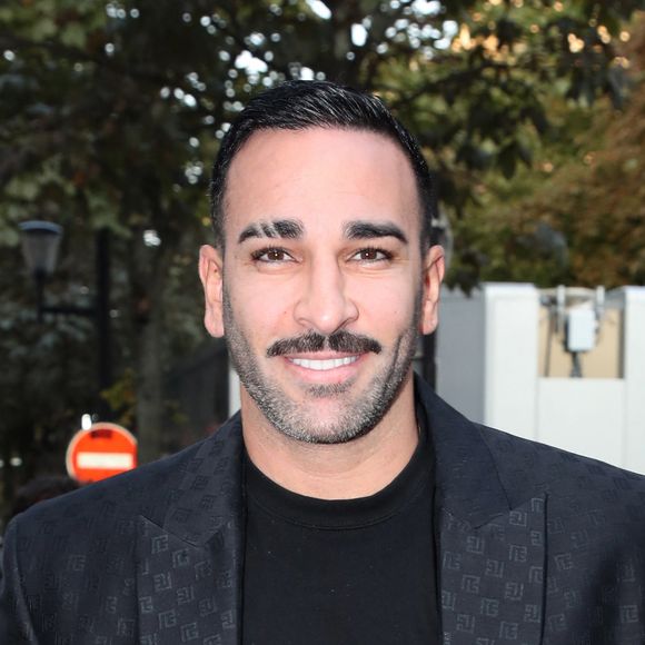 Adil Rami arrive au « Concerto pour la Paix » organisé par Omar Harfouch au Théâtre des Champs Élysées à Paris, France, le 18 Septembre 2024. © Bertrand Rindoff / Bestimage