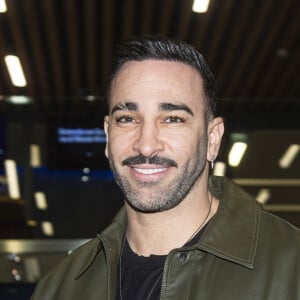 Adil Rami - Célébrités assistent aux combats de MMA, Professional Fighters League Europe (PFL) à l’accord Arena de Bercy à Paris le 7 mars 2024. © Pierre Perusseau/Bestimage