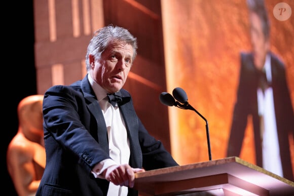 Hugh Grant durant le 15ème Governors Awards au Ray Dolby Ballroom le 17 novembre 2024.