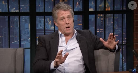 Hugh Grant invité au Late Night with Seth Meyers.