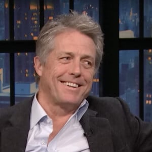 Dans le podcast Smartless, il a également confié : "Je les ai eus beaucoup trop vieux dans la vie. Vous savez, j’ai commencé à l’âge de 52 ans (…) Je suis vieux, c’est bruyant et c’est insupportable". 

Hugh Grant s'est confié sur le plateau de Seth Meyers.