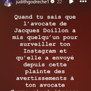 Elle affirme également être surveillée sur les réseaux sociaux par la défense de Jacques Doillon et avoir reçu "des avertissements"
Judith Godrèche annonce sur Instagram être mise en examen pour diffamation par Jacques Doillon