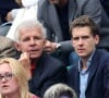 Né de sa relation avec Patrick ?
Patrick Poivre d'Arvor (PPDA) et son fils François dans les tribunes de la finale homme des internationaux de France de Roland Garros à Paris le 5 juin 2016. © Moreau-Jacovides / Bestimage