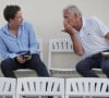 C'est ce qui nous intéresse ici
Exclusif - Patrick Poivre d'Arvor (PPDA) et son fils François Chazal - People au concert de Johnny Hallyday au Vélodrome à Arcachon. Le 19 juillet 2016 © Patrick Bernard-Thibaud Moritz / Bestimage 