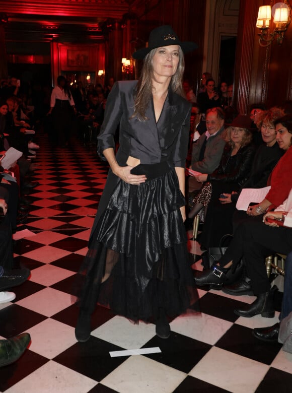 Exclusif - Bénédicte Lacroix - Défilé rétrospectif Nathalie Garçon à l'occasion de ses 35 ans de sa marque lors d'une closing party à l'hôtel Raphael à Paris le 19 novembre 2024.