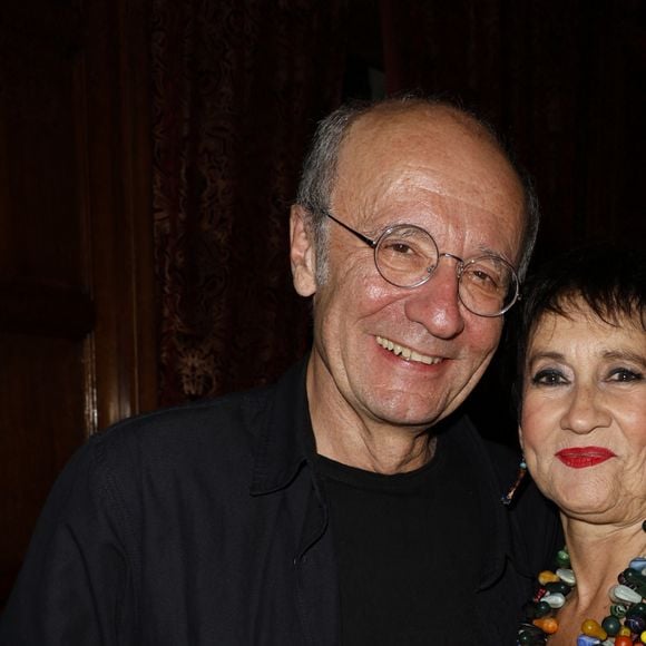 Exclusif - Philippe Geluck, Caroline Loeb - Défilé rétrospectif Nathalie Garçon à l'occasion de ses 35 ans de sa marque lors d'une closing party à l'hôtel Raphael à Paris le 19 novembre 2024.