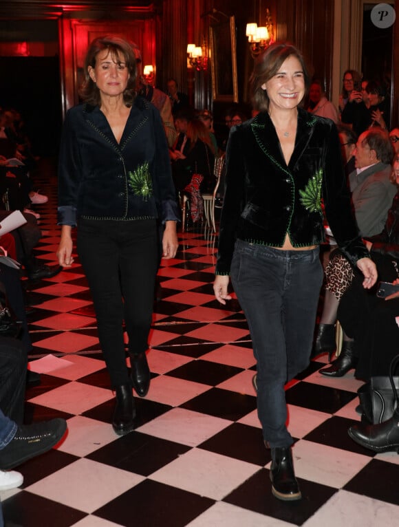 Exclusif - Charlotte francois (écrivaine), Tohra Mahdavi - Défilé rétrospectif Nathalie Garçon à l'occasion de ses 35 ans de sa marque lors d'une closing party à l'hôtel Raphael à Paris le 19 novembre 2024.