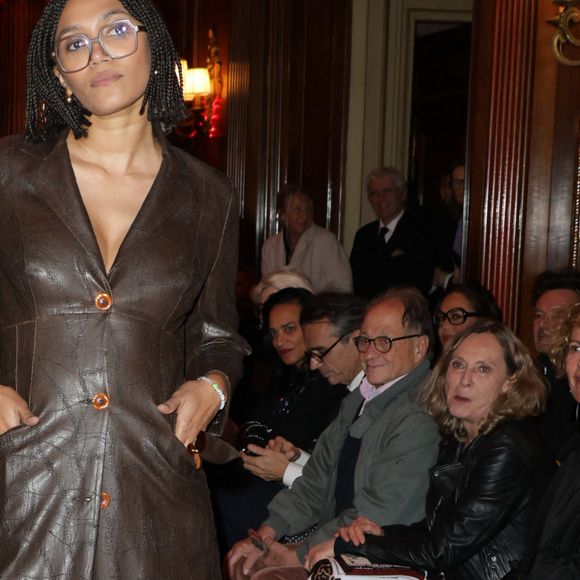 Exclusif - Lena Farouil (créatrice digitale) - Défilé rétrospectif Nathalie Garçon à l'occasion de ses 35 ans de sa marque lors d'une closing party à l'hôtel Raphael à Paris le 19 novembre 2024.