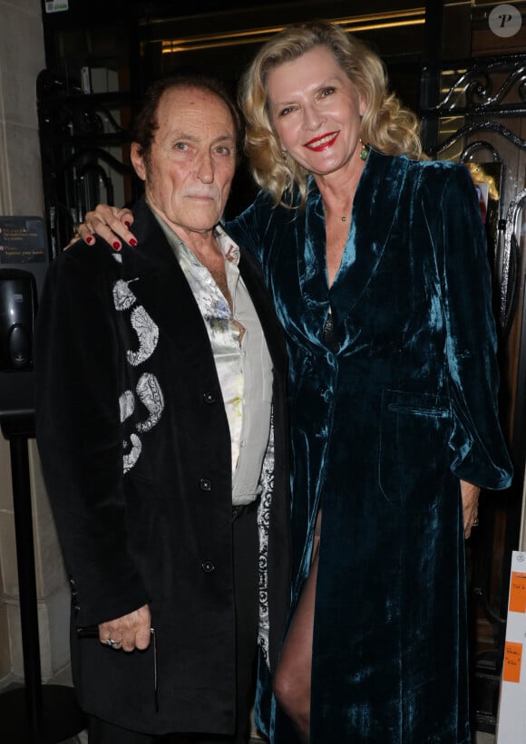 Exclusif - Franck Ros et Sylvia Gobbel - Défilé rétrospectif Nathalie Garçon à l'occasion de ses 35 ans de sa marque lors d'une closing party à l'hôtel Raphael à Paris le 19 novembre 2024.