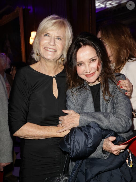 Exclusif - Catherine Ceylac et Evelyne Bouix - Défilé rétrospectif Nathalie Garçon à l'occasion de ses 35 ans de sa marque lors d'une closing party à l'hôtel Raphael à Paris le 19 novembre 2024.