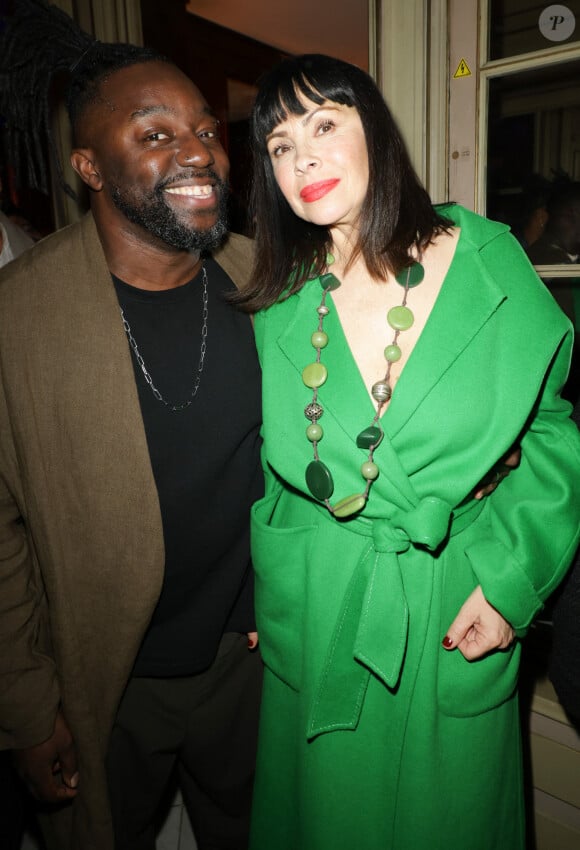 Mathilda May était présente avec son époux Sly Johnson (qui a chanté lors de la soirée)
Exclusif - Sly Johnson et sa femme Mathilda May - Défilé rétrospectif Nathalie Garçon à l'occasion de ses 35 ans de sa marque lors d'une closing party à l'hôtel Raphael à Paris le 19 novembre 2024.