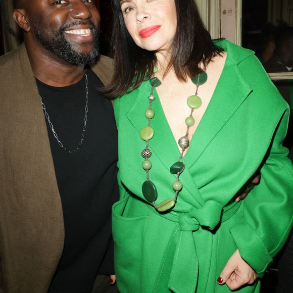 Mathilda May était présente avec son époux Sly Johnson (qui a chanté lors de la soirée)
Exclusif - Sly Johnson et sa femme Mathilda May - Défilé rétrospectif Nathalie Garçon à l'occasion de ses 35 ans de sa marque lors d'une closing party à l'hôtel Raphael à Paris le 19 novembre 2024.