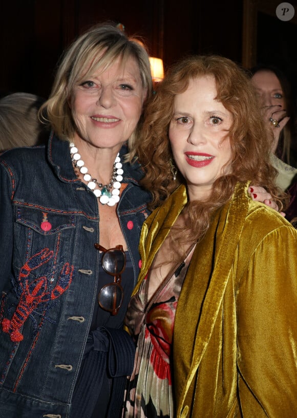 Exclusif - Chantal Ladesou et Florence Darel - Défilé rétrospectif Nathalie Garçon à l'occasion de ses 35 ans de sa marque lors d'une closing party à l'hôtel Raphael à Paris le 19 novembre 2024.