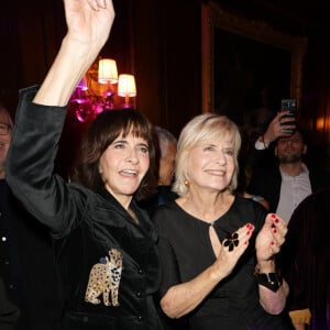 Exclusif - Nathalie Garçon et Catherine Ceylac - Défilé rétrospectif Nathalie Garçon à l'occasion de ses 35 ans de sa marque lors d'une closing party à l'hôtel Raphael à Paris le 19 novembre 2024.