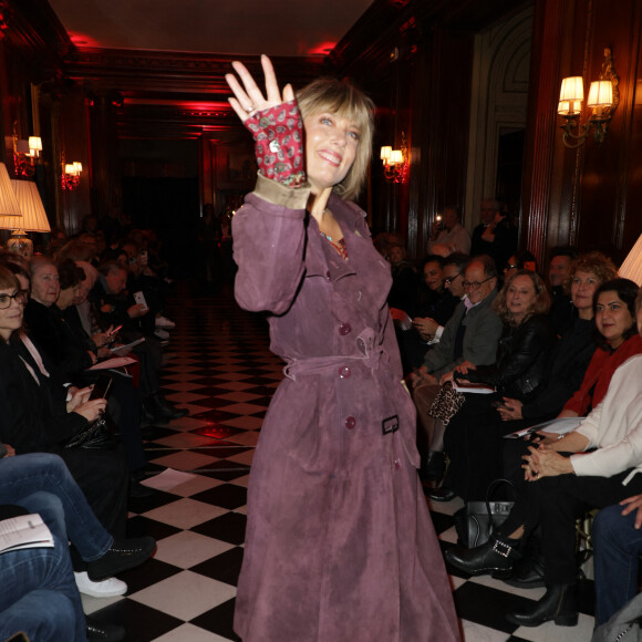 Exclusif - Mélanie Page - Défilé rétrospectif Nathalie Garçon à l'occasion de ses 35 ans de sa marque lors d'une closing party à l'hôtel Raphael à Paris le 19 novembre 2024.