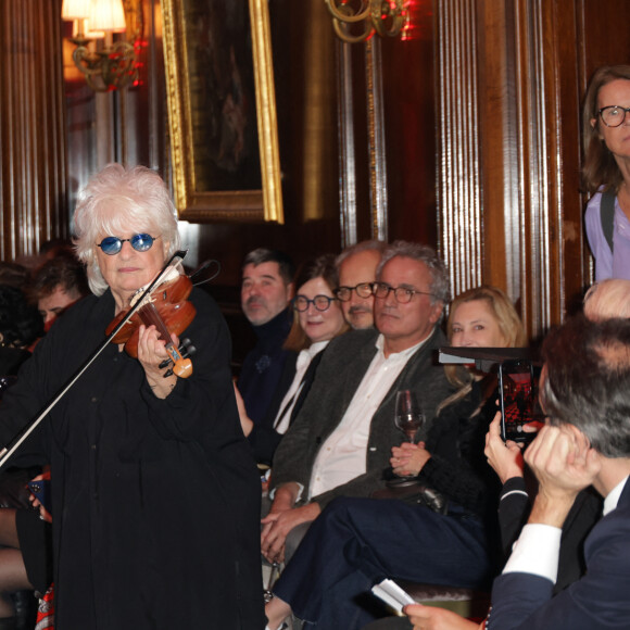 Exclusif - Catherine Lara - Défilé rétrospectif Nathalie Garçon à l'occasion de ses 35 ans de sa marque lors d'une closing party à l'hôtel Raphael à Paris le 19 novembre 2024.