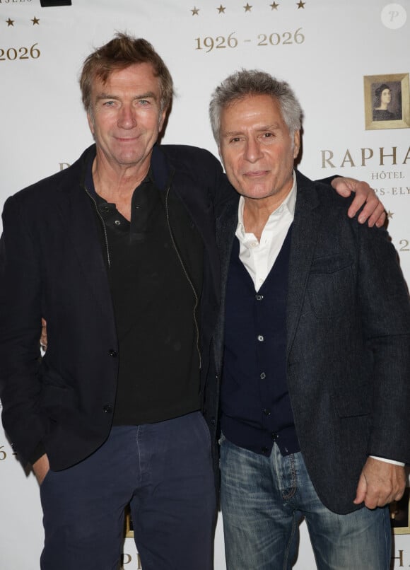 Exclusif - Philippe Caroit et Laurent Olmedo - Défilé rétrospectif Nathalie Garçon à l'occasion de ses 35 ans de sa marque lors d'une closing party à l'hôtel Raphael à Paris le 19 novembre 2024.