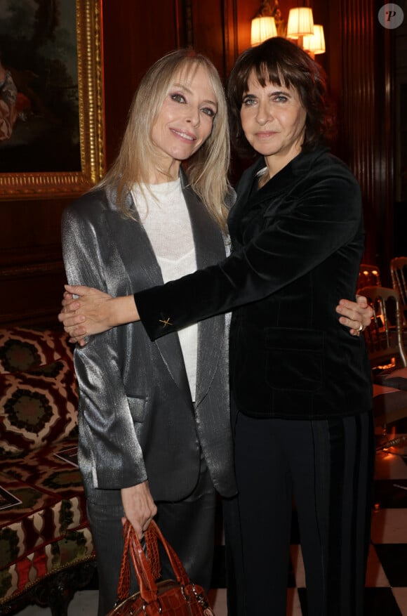 Exclusif - Tonya Kinzinger et Nathalie Garçon - Défilé rétrospectif Nathalie Garçon à l'occasion de ses 35 ans de sa marque lors d'une closing party à l'hôtel Raphael à Paris le 19 novembre 2024.