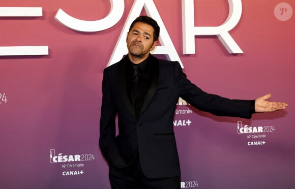 Jamel Debbouze - Photocall des lauréats (press room) lors de la 49ème édition de la cérémonie des César à l'Olympia à Paris le 23 février 2024 © Dominique Jacovides / Olivier Borde / Bestimage