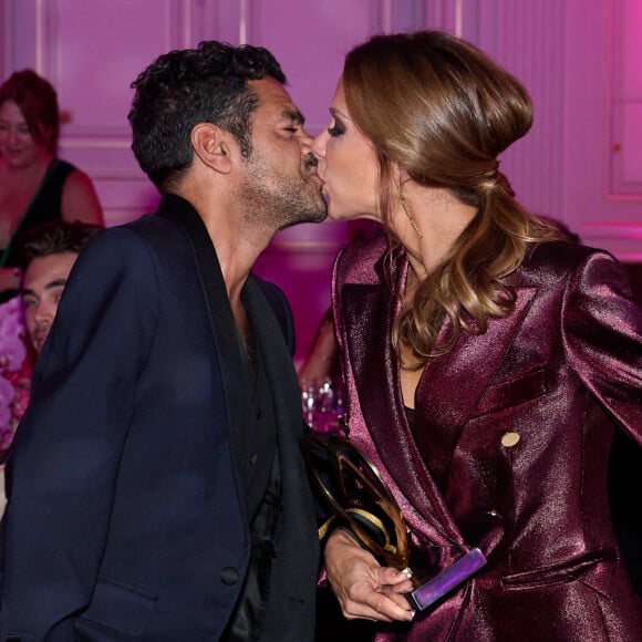 Exclusif - Mélissa Theuriau et Jamel Debbouze lors de la 11ème édition de la soirée Global Gift Gala à l'hôtel Four Seasons George V à Paris le 30 septembre 2023. © Cyril Moreau / Bestimage 