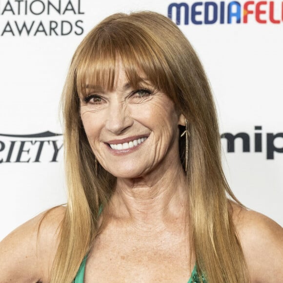 New York, New York, USA : Jane Seymour portant une robe de Chiara Bonifor La Petite Robe assiste aux International Emmy Awards à l'hôtel Hilton Times Square à New York le 25 novembre 2024 (Image de crédit : © Lev Radin/ZUMA Press Wire)