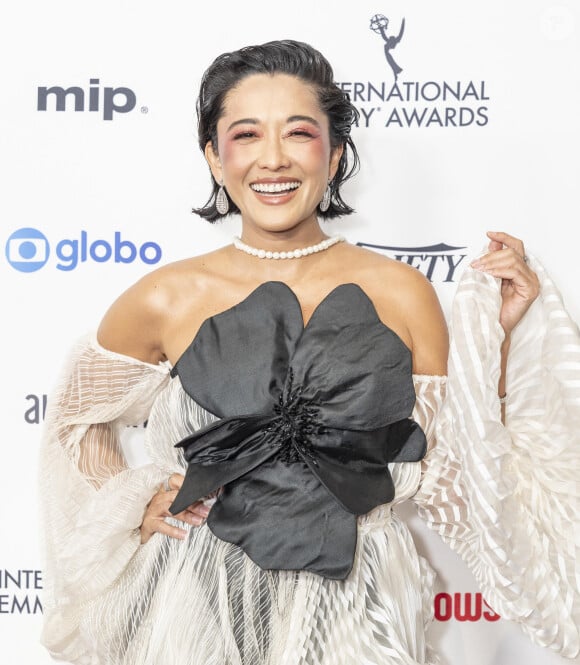 25 novembre 2024, New York, New York, États-Unis : Jacqueline Sato participe aux International Emmy Awards à l'hôtel Hilton Times Square de New York le 25 novembre 2024 (image de crédit : © Lev Radin/ZUMA Press Wire)