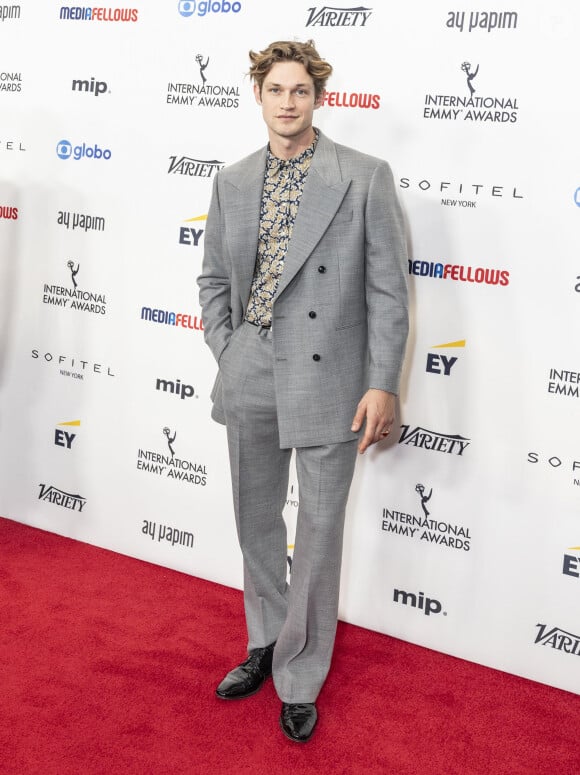 New York, États-Unis : Damian Hardung participe aux International Emmy Awards à l'hôtel Hilton Times Square de New York le 25 novembre 2024 (image de crédit : © Lev Radin/ZUMA Press Wire)