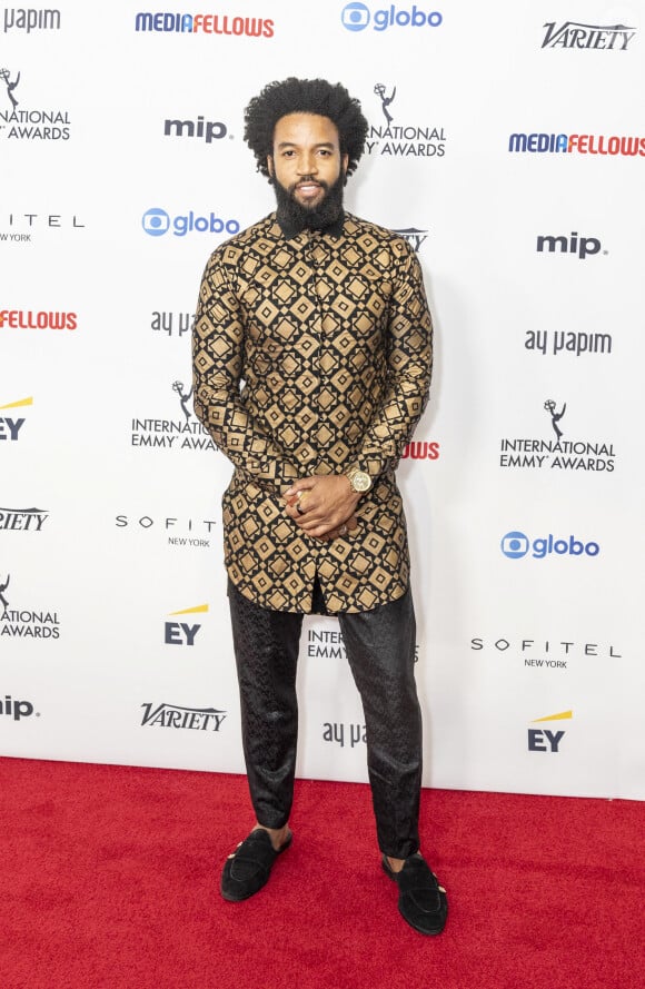 25 novembre 2024, New York, New York, États-Unis : Denim Richards participe aux International Emmy Awards à l'hôtel Hilton Times Square de New York le 25 novembre 2024 (image de crédit : © Lev Radin/ZUMA Press Wire)