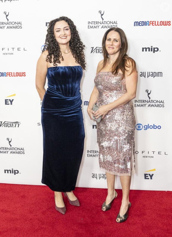 New York, États-Unis : Sara Osman et Sara Kamen assistent aux International Emmy Awards à l'hôtel Hilton Times Square de New York le 25 novembre 2024 (image de crédit : © Lev Radin/ZUMA Press Wire)