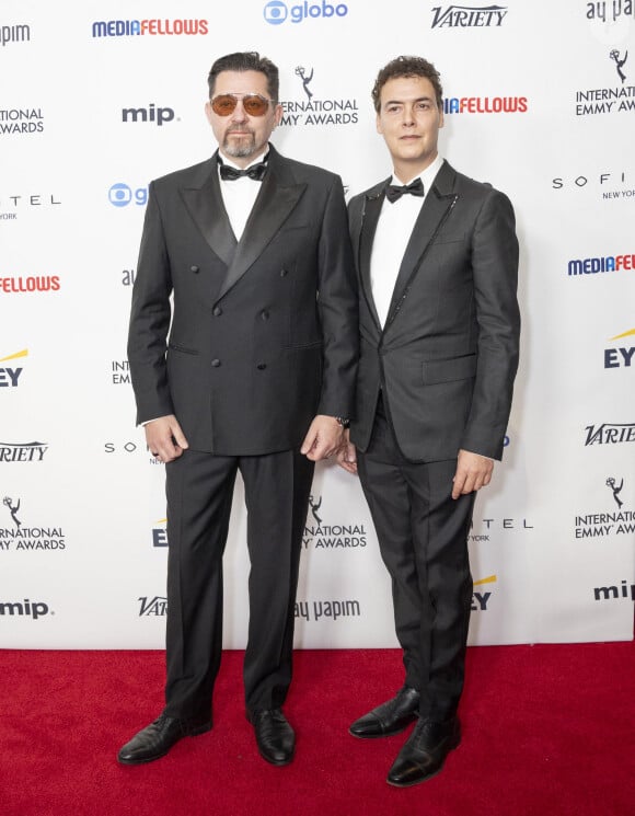 New York, États-Unis : Ramon Campos Saez et Josep Cister Rubio assistent aux International Emmy Awards à l'hôtel Hilton Times Square à New York le 25 novembre 2024
(Image de crédit : © Lev Radin/ZUMA Press Wire)