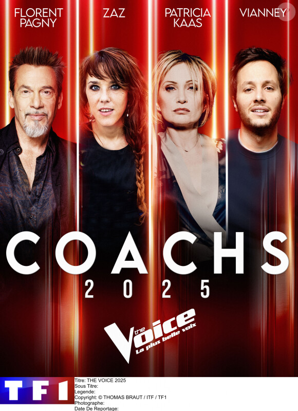 Photo florent pagny zaz patricia kaas et vianney coachs de la