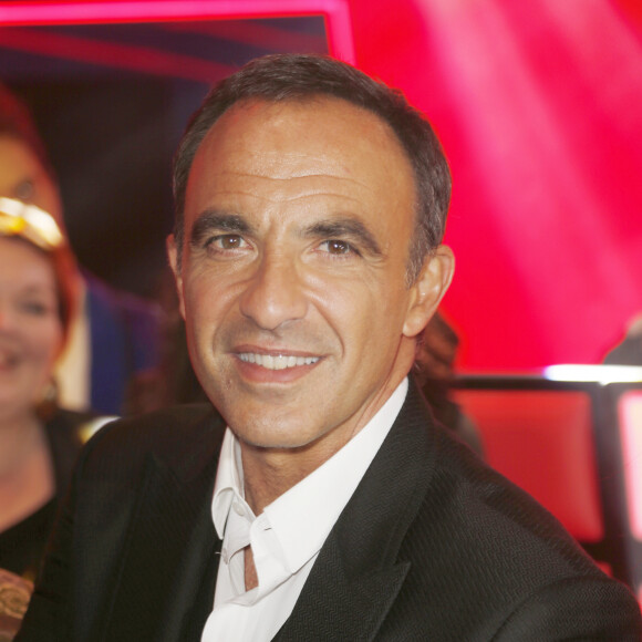 Nikos Aliagas lors d l'inauguration du tout nouvel espace dédié à l'émission de The Voice, la plus belle voix au musée Grévin à Paris, France, le 7 février 2017. © Christophe Aubert/Bestimage