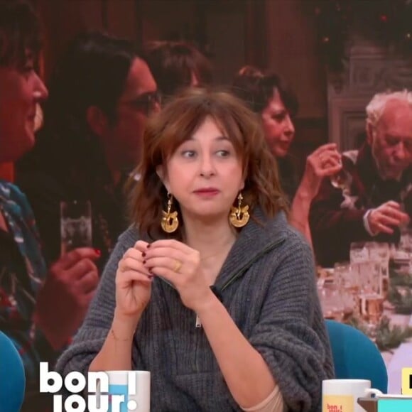 Valérie Bonneton et Kad Merad ont été les invités de "Bonjour !" le mercredi 27 novembre 2024 sur TF1
Valérie Bonneton et Kad Merad sur le plateau de "Bonjour !"