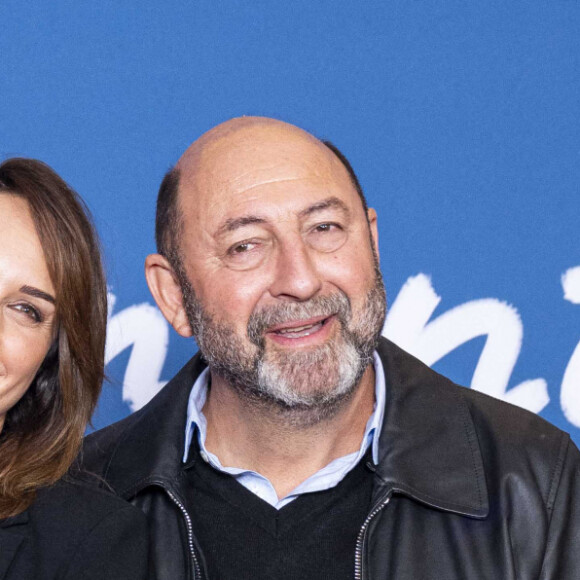 Julia Vignali et son mari Kad Merad - Avant-première du film "Finalement" de C. Lelouch qui fête son 87ème anniversaire au Grand Rex à Paris le 30 octobre 2024. © Pierre Perusseau/Bestimage