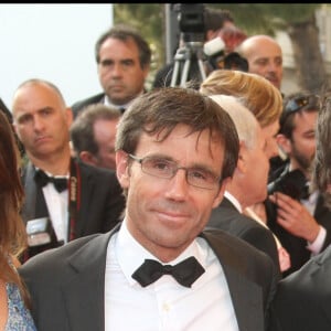 David Pujadas à Cannes en famille.